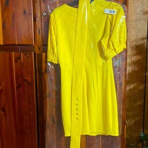 Yellow casual wear desss